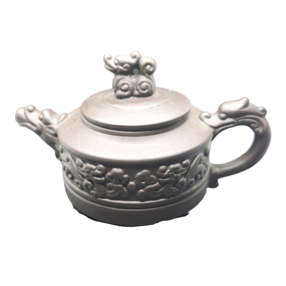 MINI Asian dragon motif teapot set - Picture 1 of 9